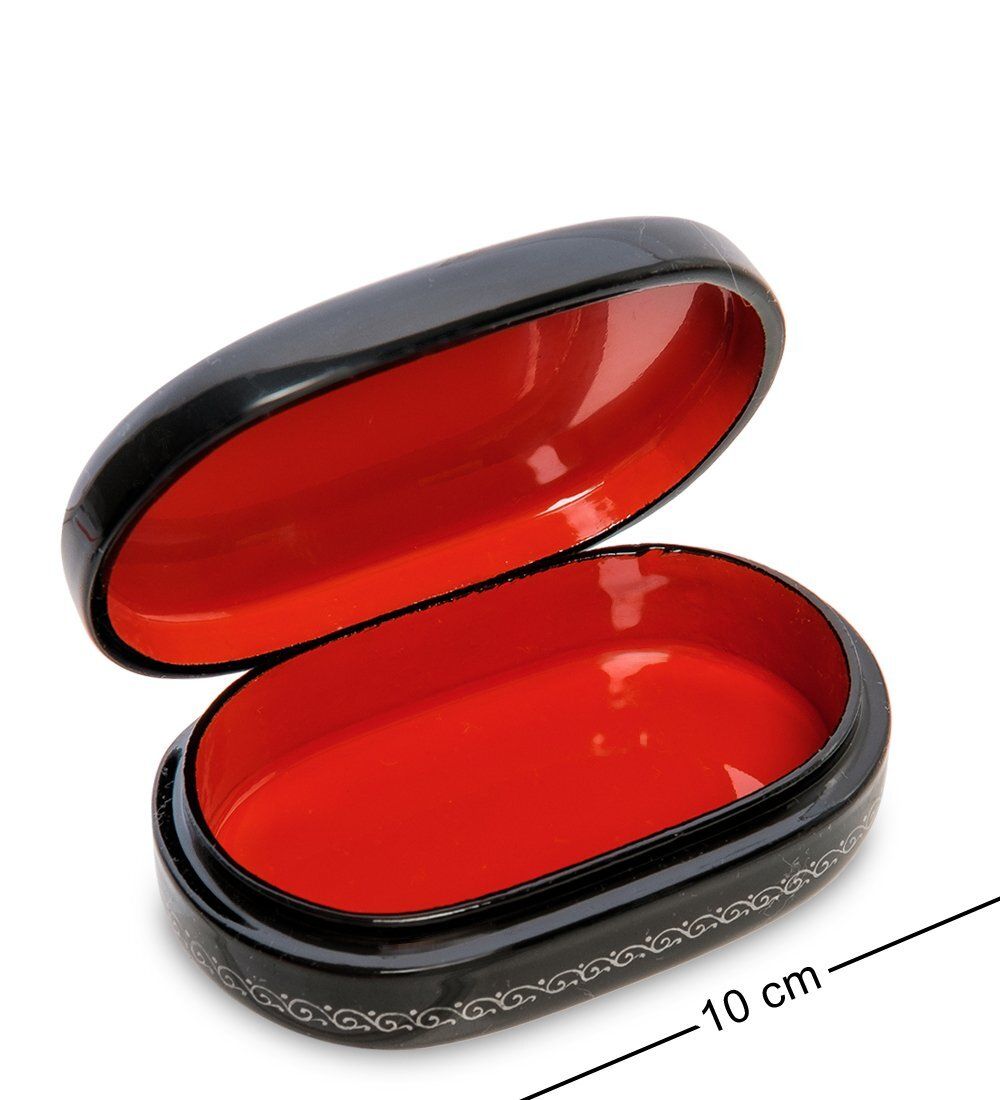 Народные промыслы ШК-30/ 95-D Шкатулка «Фигуристка» исп. Мисин