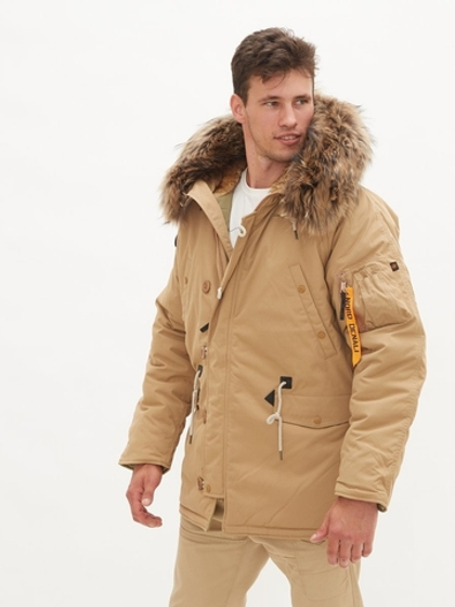 Куртка Аляска Oxford Nord Denali (бежевая - tiger eye)