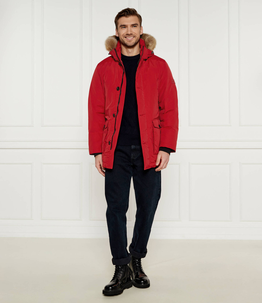 Пухового парка Hechter Paris - красный(50153-142241)
