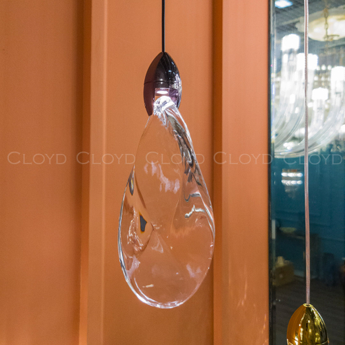 Подвесной светильник Cloyd GLOCK-A P1 / Ø8 см - черный (арт.11623)