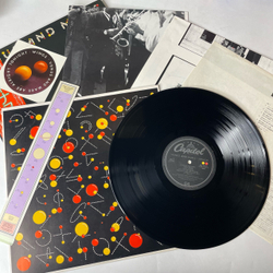 Винтажная виниловая пластинка LP Paul McCartney Wings Venus And Mars (Япония 1975) (Оби, 2 Плаката, Наклейки)
