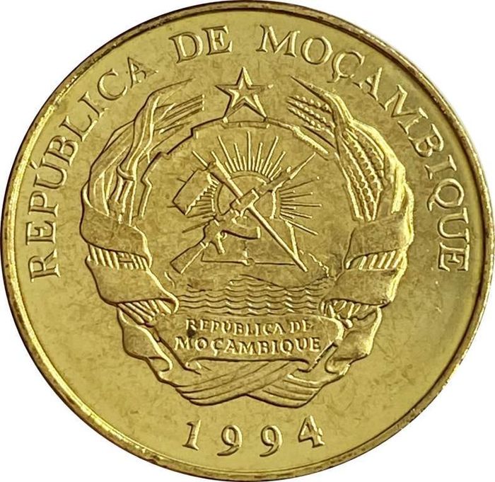 10 метикалов 1994 Мозамбик
