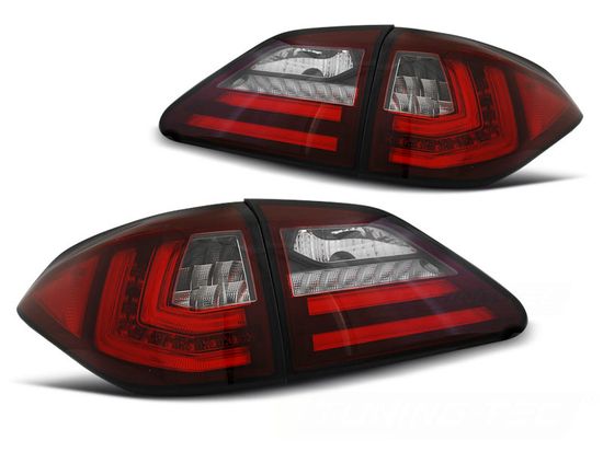 Задние фонари RED WHITE LED SQL для Lexus RX 3(III)