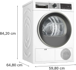 Сушильная машина Bosch WQG1420AME