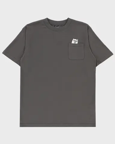 Футболка LAKAI X RIPNDIP Lord Nerm Pocket Tee Dark Grey