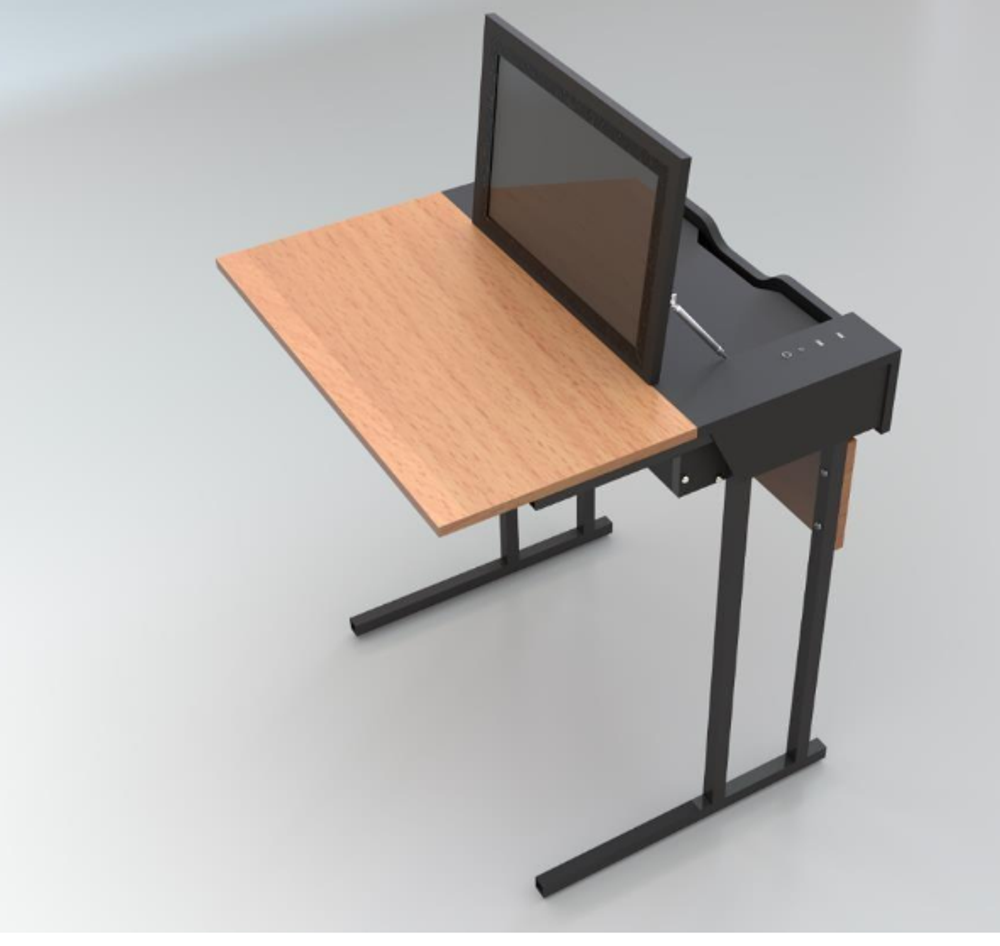 Интерактивная парта OneDesk одноместная