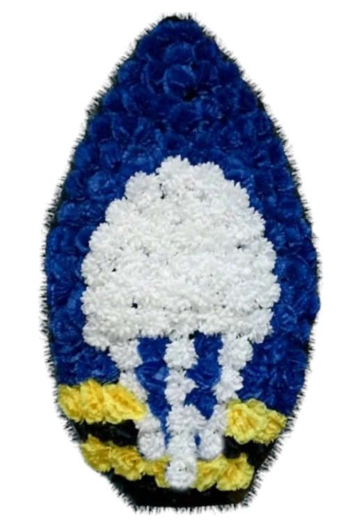 Венок на возложение "ВДВ" №08 (140 см)