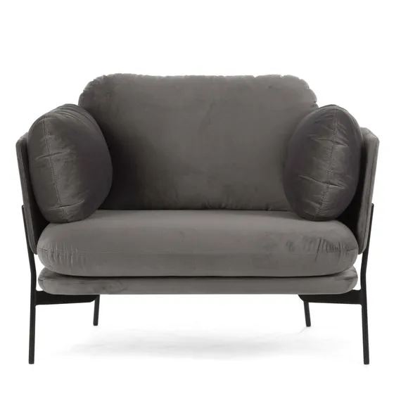 Кресло Sussex темно-серое