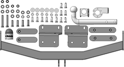 Фаркоп Motodor Hyundai Tucson, KIA Sportage 2021 - н.в (оцинк. Шар) арт.90916-A