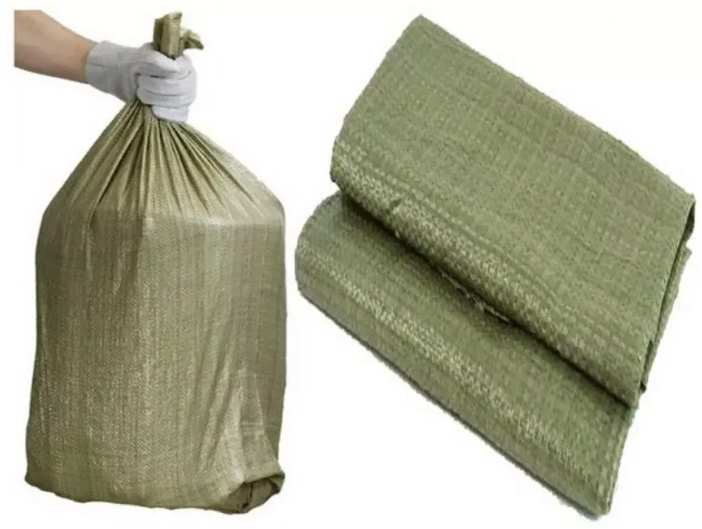 Мешок для строительного мусора, 55 х 95 см, зеленый//