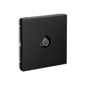 Розетка телевизионная проходная TV ArtGallery 4дБ механизм карбон SE GAL001092