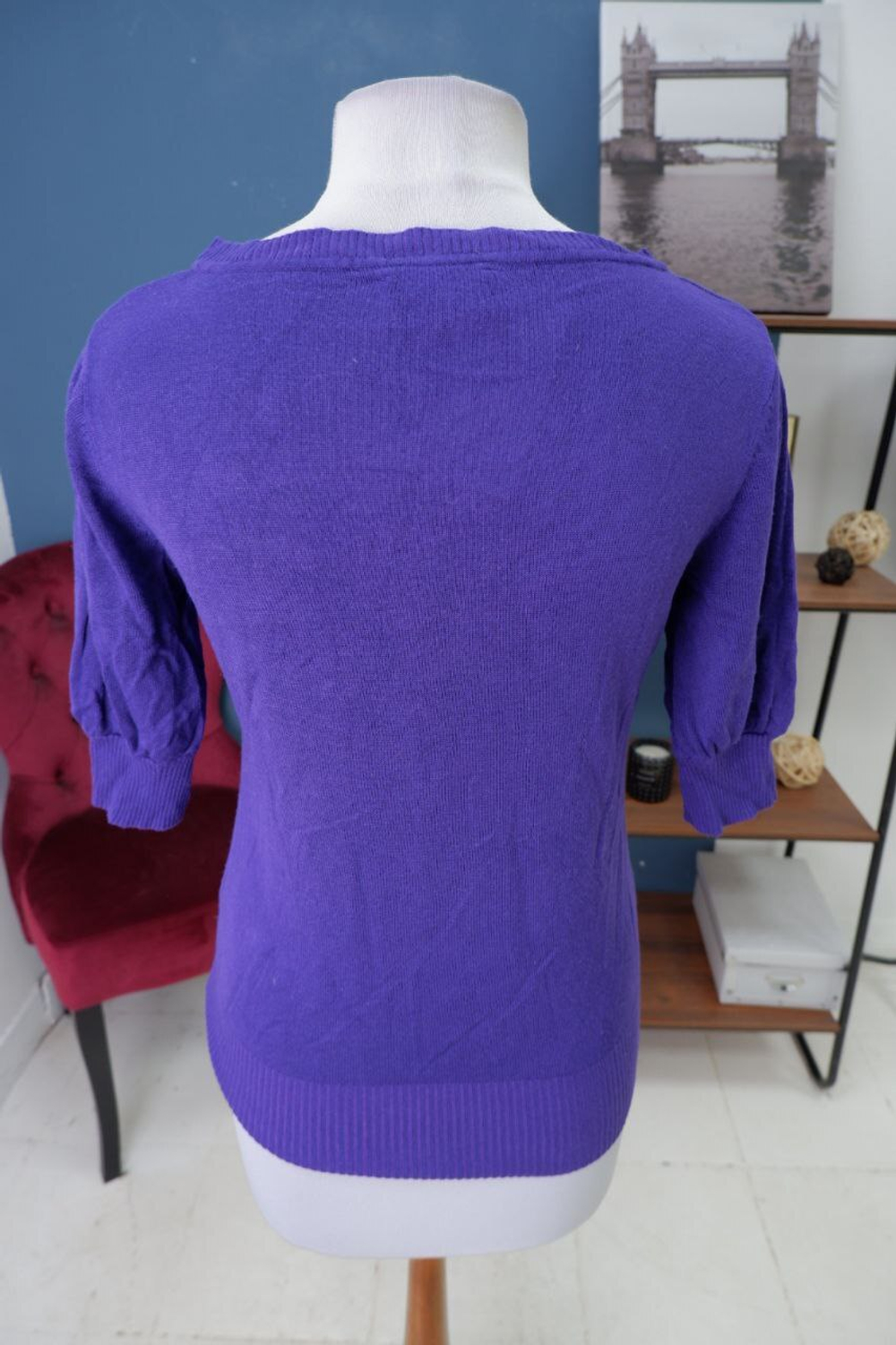 Джемпер Birgitta  васильковый 46 размер