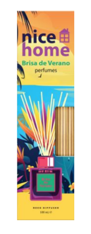 Ароматизатор-диффузор  AREON Sticks100мл NICE HOME - Brisa de Verano/Летний ветер
