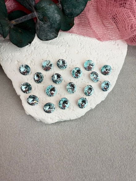 Риволь Rivoli 8 мм, Aquamarine