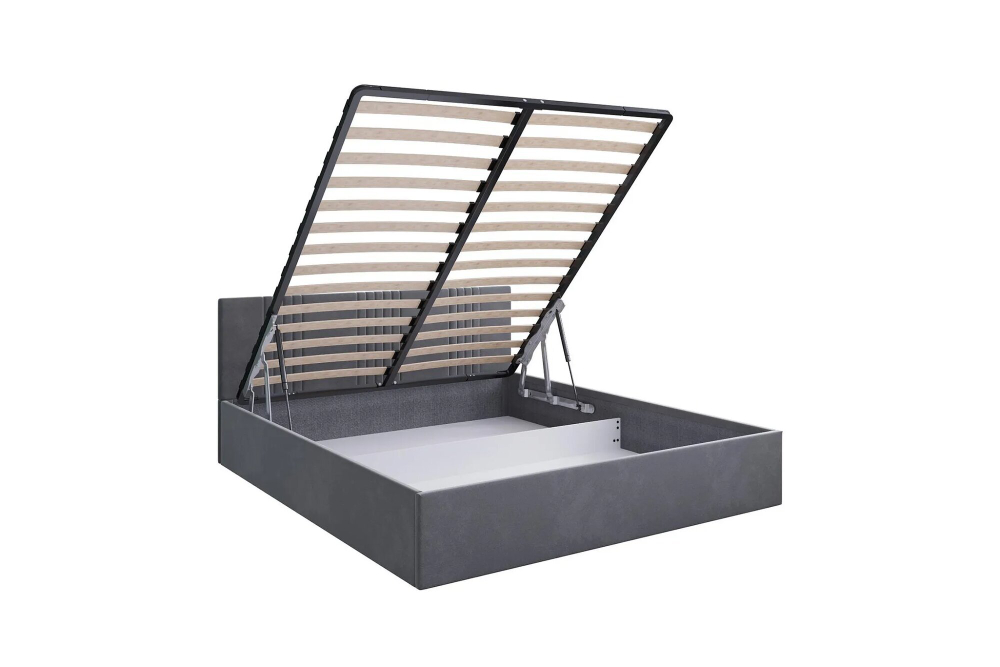 Кровать Поло с подъёмным механизмом, спальное место 120х200, лдсп, ткань велюр