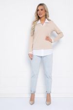 Пуловер На высоте (крем-брюле) Б12758-12М LT Collection