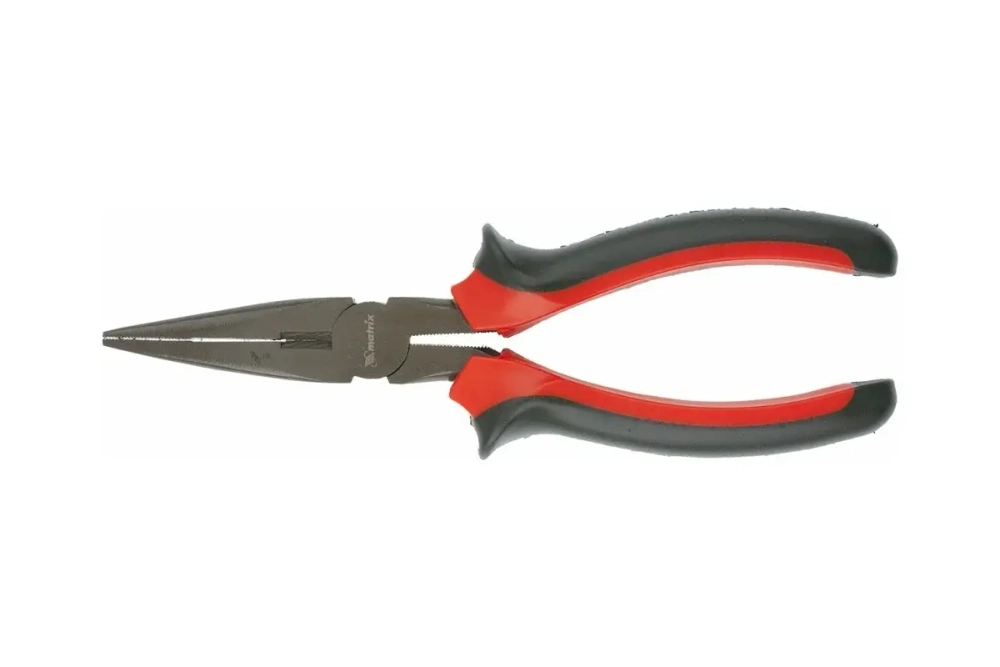 Прямые длинногубцы 160 мм MATRIX Black Nickel 17158