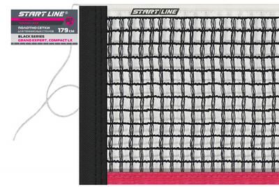 Полотно сетки для теннисного стола 179 см Black