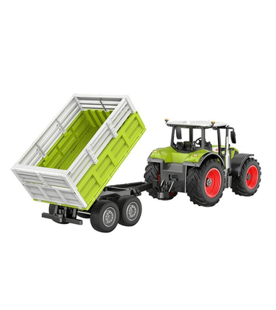 Трактор с прицепом Double Eagle CLAAS ARION 660 1/24