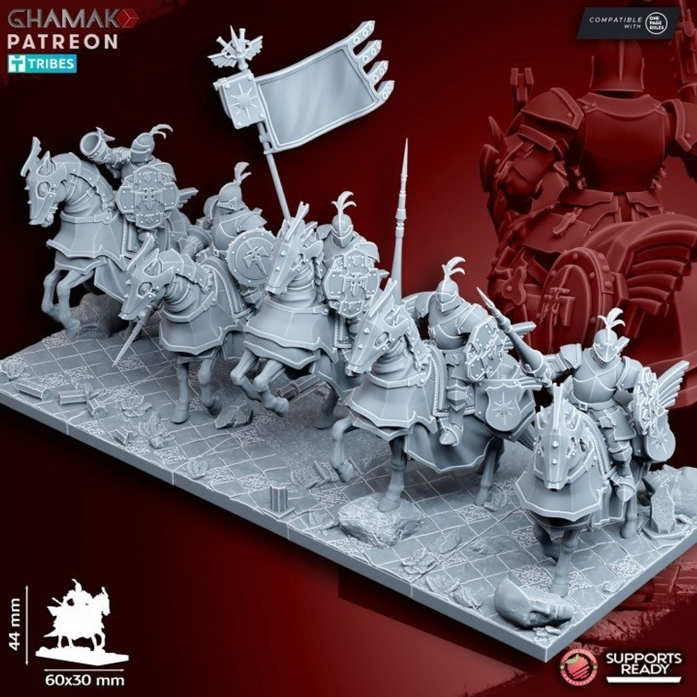 Bretonnia Reiksguard Heavy Knights