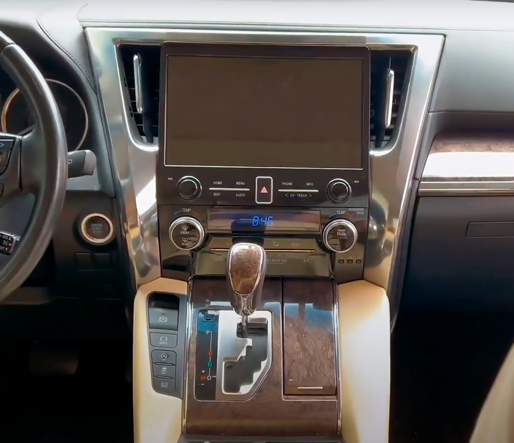 Автомагнитола Тесла стиль для Toyota Alphard 2015-2019