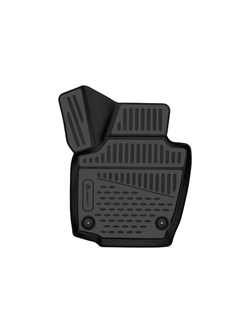 Коврик в салон для SKODARapid (I, Iр, II), 2013-2020, 2020-, передний левый, 1 шт. (полиуретан) ELEMENT3D4515210KFL