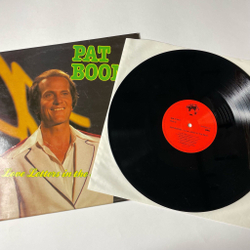 Винтажная виниловая пластинка LP Pat Boone Love Letters In The Sand (EU 1986)