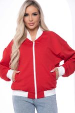 Бомбер "Городской вайб" (красный) Б8642 LT Collection