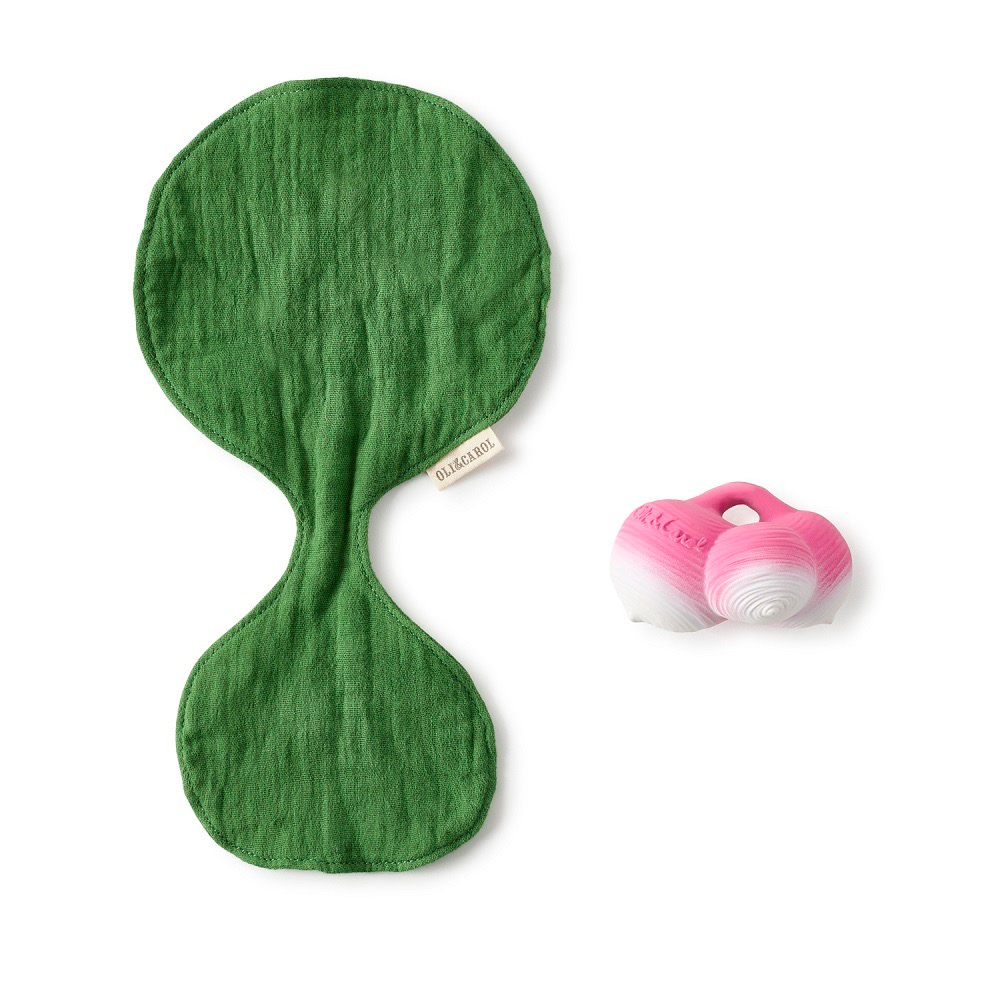 RAMONA THE RADISH MINI DOUDOU, игрушка-прорезыватель с комфортером