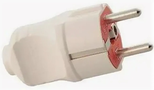 ВИЛКА c/з UPSбел/красный Lezard