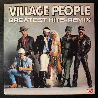 Village People ‎– Greatest Hits - Remix (Швеция 1989г.)