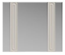 Зеркало "Галакси" сатин серебро