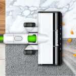 Пылесос вертикальный акк. Greenworks SV24532, 24V, б/щет, 350 Вт, 21 кПа, электрощетка, 3 насадки, LED, белый+зеленый, 1х4Ач и ЗУ (4702007UB)