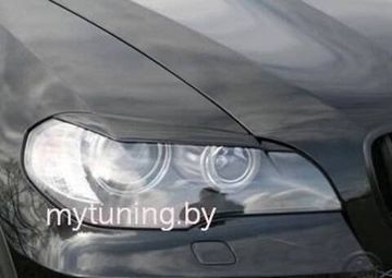 Реснички на фары узкие для BMW X5 E70