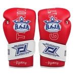 Перчатки для бокса Raja boxing, красно-белые