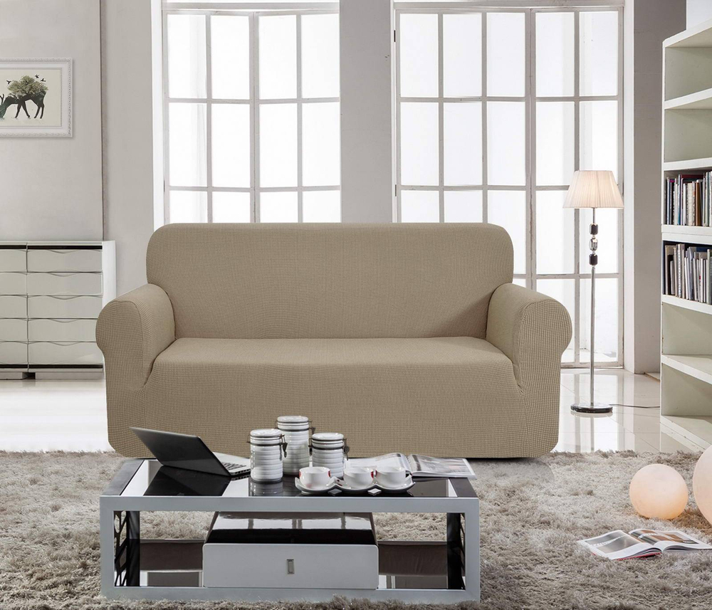 Покрывало-Дивандек р2 Sofi De MarkO Моника кофейное