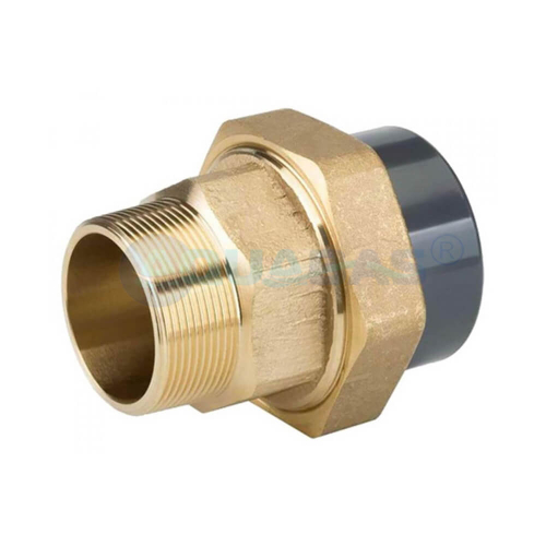 Накидная муфта Gemas ПВХ-латунь 63мм x 2" НР (133475)