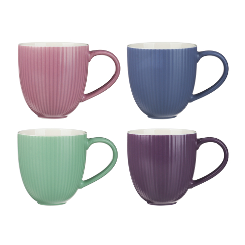 Кружка тм MILLIMI Пастель, 370мл, цвет в асс-те, фарфор