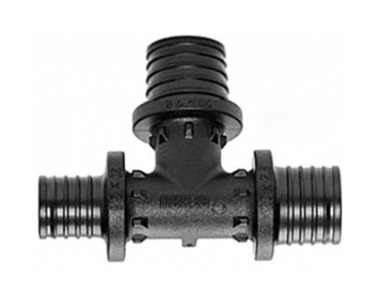 Тройник Rehau PX 25-25-20 с уменьшенным торцевым проходом (арт.11600731001)