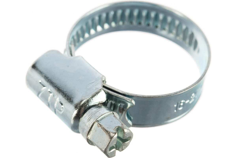Хомут Червячный ZIP 16-27/9 W1( min 10шт.отпуск, цена указана за 1шт.)