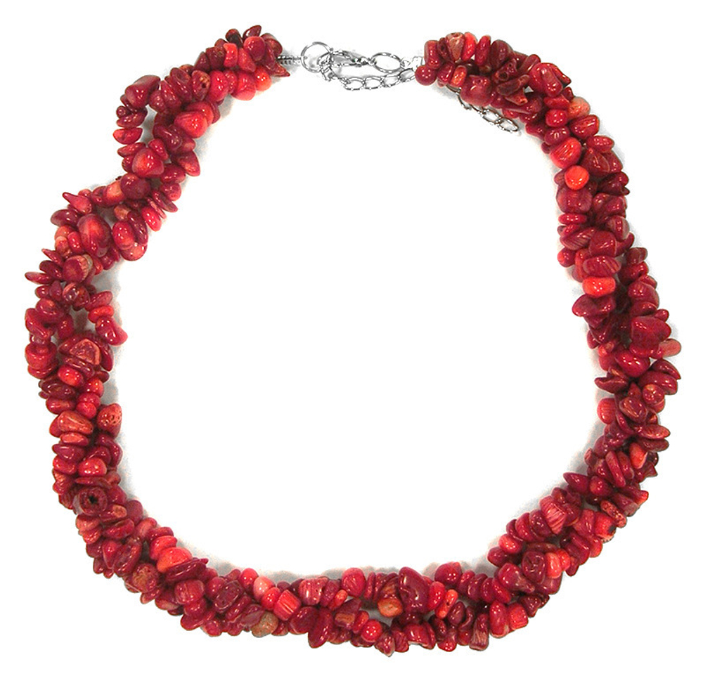 Бусы из Коралла kobu017