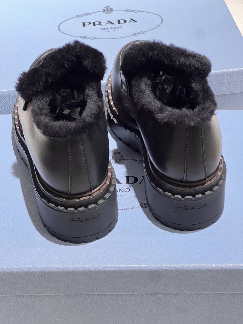 Ботинки Prada