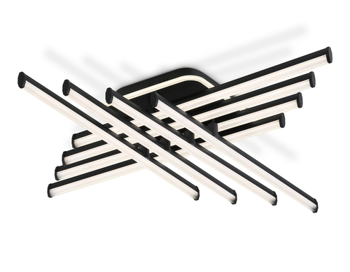 FL6262 BK черный 130W 3000K-6400K 810*810*130 (ПДУ ИК)