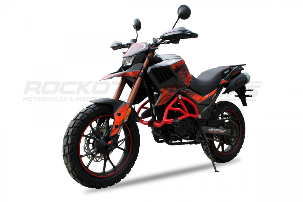Мотоцикл ROCKOT HOUND OFFROAD 250 LUX (оранжевый)