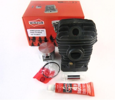 Поршневая группа б/п Stihl MS-250/210/230 (D:42.5-мм, 2-кольца, герметик) [Winzor]