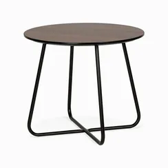 Кофейный стол Caliopa Ø60х53 см, темный орех