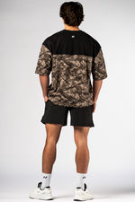 Футболка Oversized Tee POWER 898 LIGHT BROWN CAMO