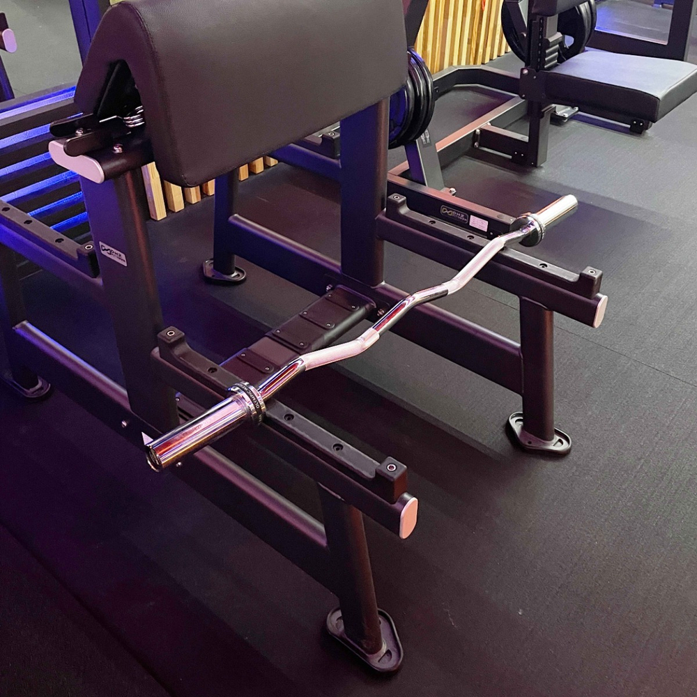 Гриф для штанги W-образный (до 150 кг, замки-пружины) D50 мм PROFI-FIT