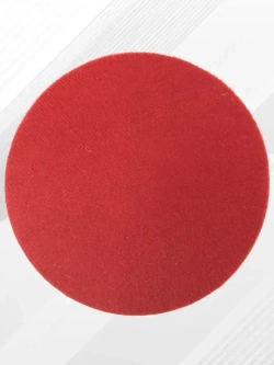 Войлочный круг для полировки под липучку 6х125 мм
