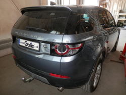 Фаркоп оцинкованный Galia R104A для Land Rover Discovery Sport 2015-2019(паспорт и сертификат в комплекте)(без электрики)